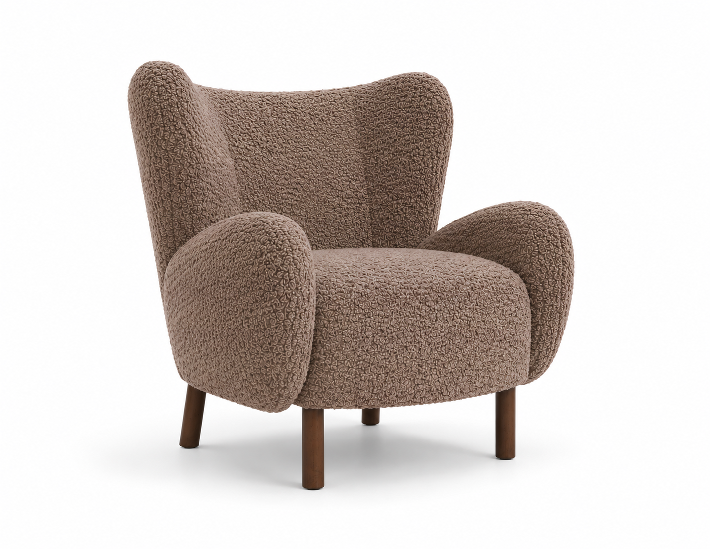 Modern Wing Chair view 3
